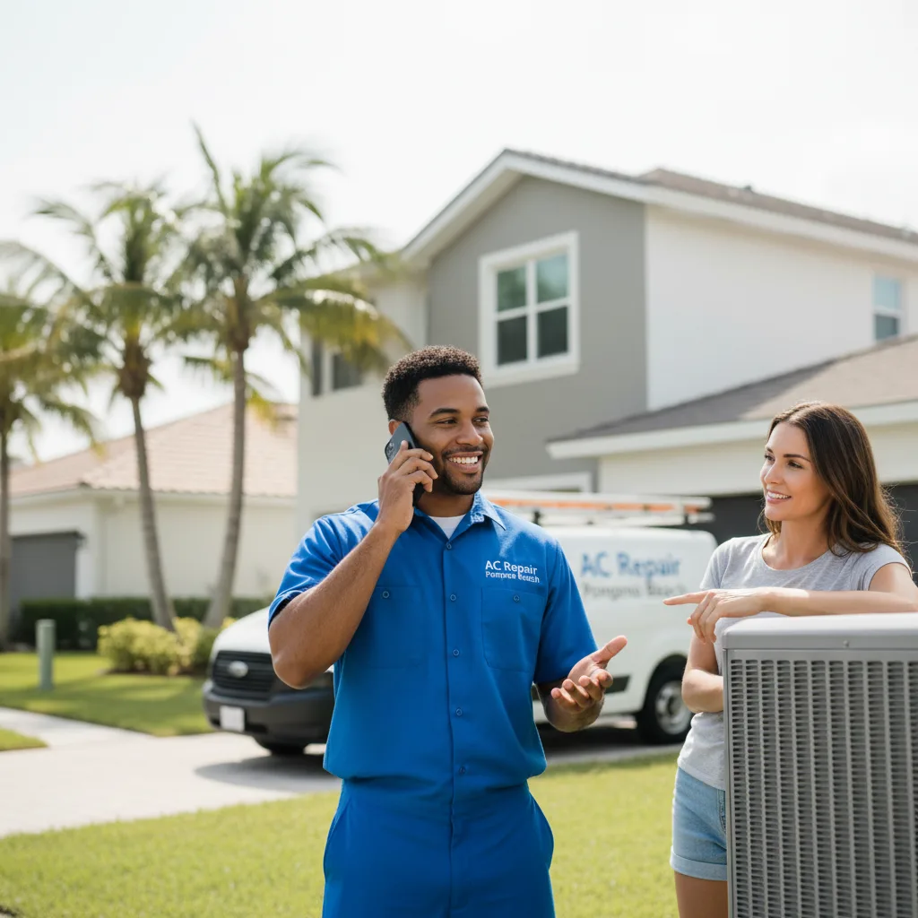 AC Repair Pompano Beach customer support in Pahrump